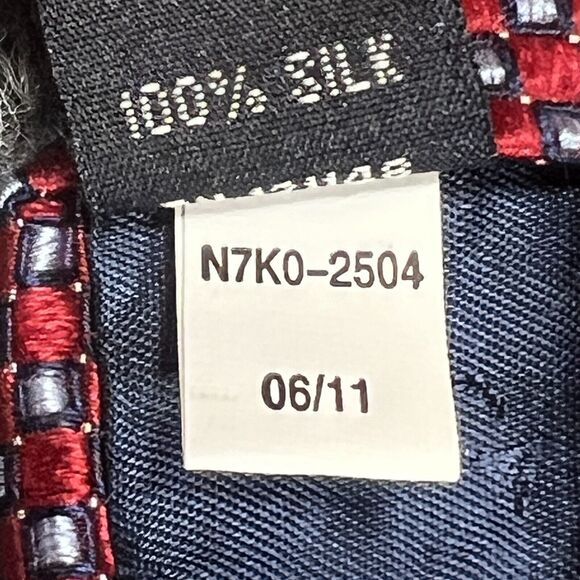 Lot Of 6 Mens Silk Neckties Multicolor Holiday Nautica RBM UNICEF 48”-60 X 3”-4 - Picture 7 of 16